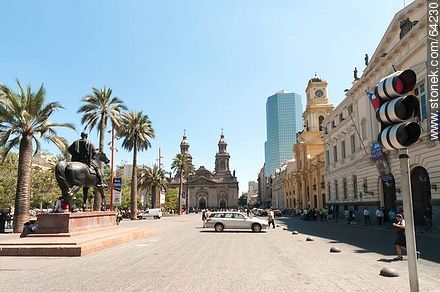 Plaza de Armas y Catedral - Chile - Otros AMÉRICA del SUR. Foto No. 64230