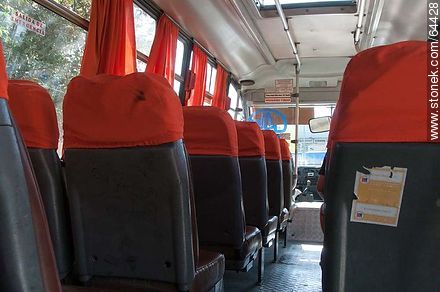 Asientos de micros de Metrobus - Chile - Otros AMÉRICA del SUR. Foto No. 64428