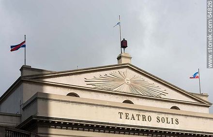 Teatro Solís - Departamento de Montevideo - URUGUAY. Foto No. 64826