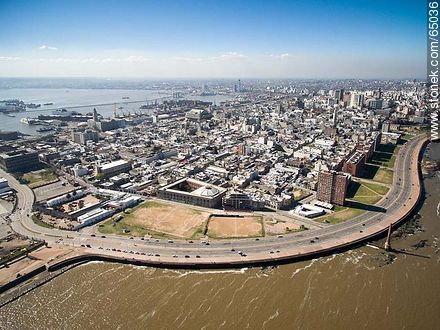 Aerial photo of the Ciudad Vieja - Department of Montevideo - URUGUAY. Foto No. 65036