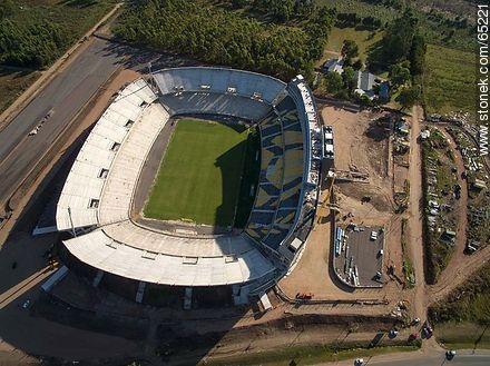 Final stage of the construction of the stadium of Club Atlético Peñarol. February 2016 -  - URUGUAY. Foto No. 65221