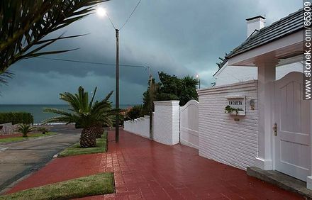 Tormenta en la Península - Punta del Este y balnearios cercanos - URUGUAY. Foto No. 65309