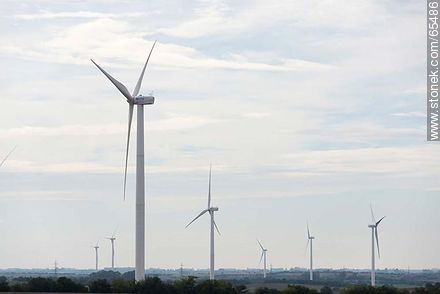 Wind farm Artilleros - Department of Colonia - URUGUAY. Foto No. 65486