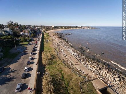 Rambla of Punta Gorda - Department of Montevideo - URUGUAY. Foto No. 65706