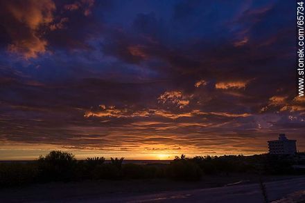 Clouds at sunset - Department of Maldonado - URUGUAY. Photo #65734