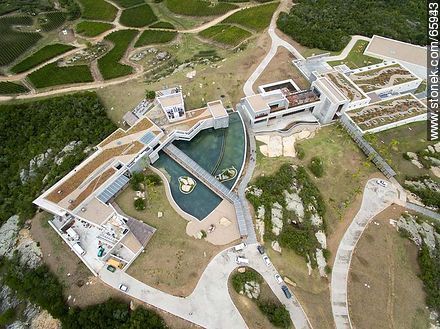 Aerial photo of the Bodega Garzón - Department of Maldonado - URUGUAY. Photo #65933