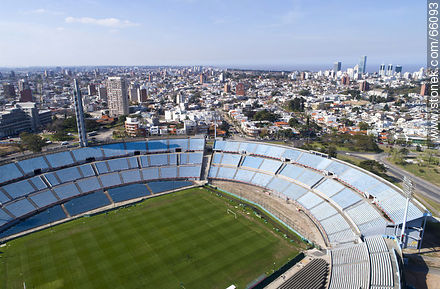 Aerial photo of Centenario Stadium - Department of Montevideo - URUGUAY. Foto No. 66093