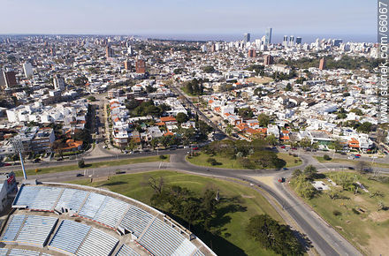 Aerial photo of Ricaldoni and Catalunya avenues - Department of Montevideo - URUGUAY. Foto No. 66067