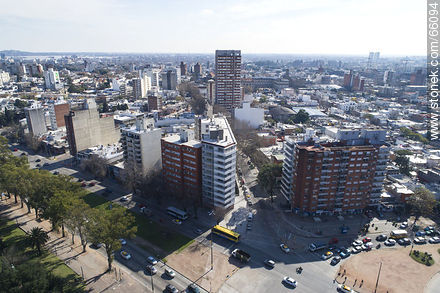 Aerial photo of Av. Italia, Av. Centenario and Av. Garibaldi - Department of Montevideo - URUGUAY. Foto No. 66094
