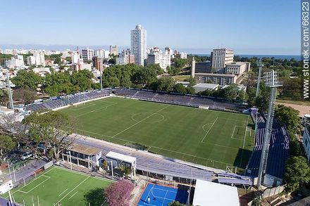 Vista aérea del estadio Luis Franzini - Departamento de Montevideo - URUGUAY. Foto No. 66323
