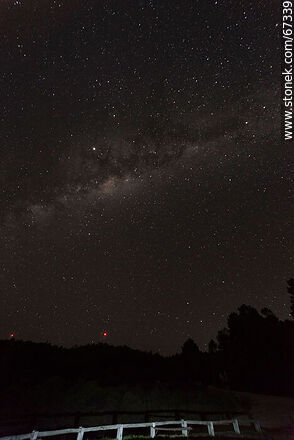 La Vía Láctea desde el reloj solar - Departamento de Lavalleja - URUGUAY. Foto No. 67339