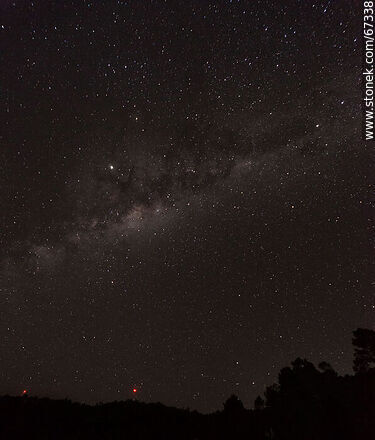 La Vía Láctea desde el reloj solar - Departamento de Lavalleja - URUGUAY. Foto No. 67338