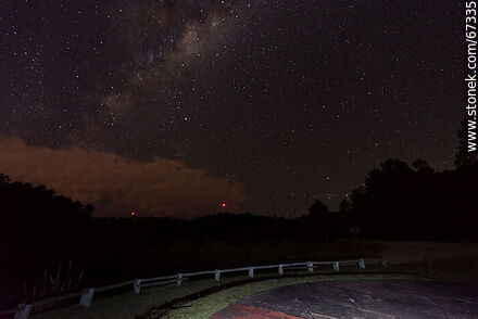 La Vía Láctea desde el reloj solar - Departamento de Lavalleja - URUGUAY. Foto No. 67335