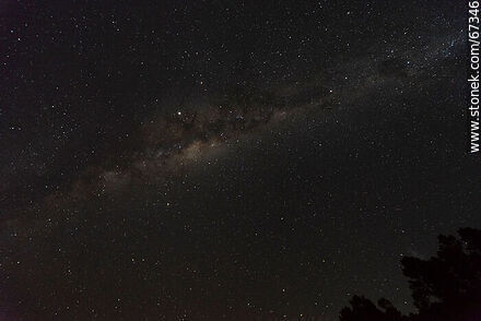 La Vía Láctea desde el reloj solar - Departamento de Lavalleja - URUGUAY. Foto No. 67346
