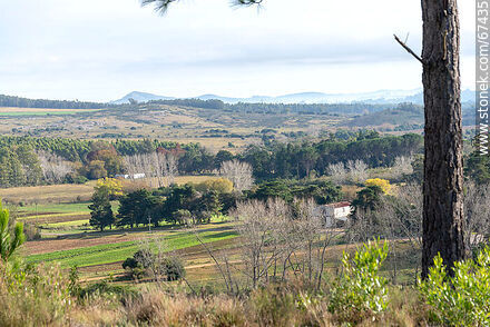 Landscape from the Mirador - Lavalleja - URUGUAY. Photo #67435