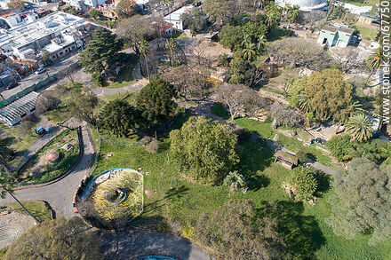 Vista aérea del Zoológico Municipal de Villa Dolores - Departamento de Montevideo - URUGUAY. Foto No. 67750