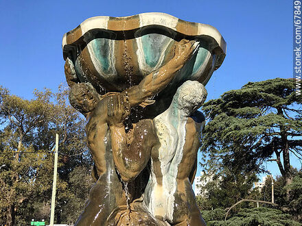 Fountain of the Athletes - Department of Montevideo - URUGUAY. Photo #67849
