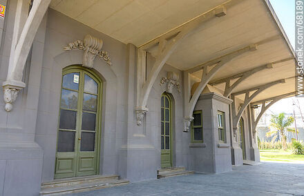Antigua estación de ferrocarril devenida en museo - Departamento de Flores - URUGUAY. Foto No. 68189