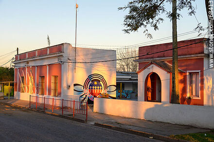 Capilla y escuela No. 59 - Departamento de San José - URUGUAY. Foto No. 68413