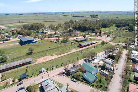 Aerial view of Blanquillo on route 43 - Durazno - URUGUAY. Photo #68948