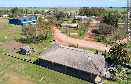 Aerial view of Blanquillo on route 43 - Durazno - URUGUAY. Photo #68939