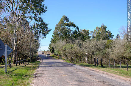 Ruta 42 al norte. Puente sobre el arroyo Blanquillo - Departamento de Durazno - URUGUAY. Foto No. 69056