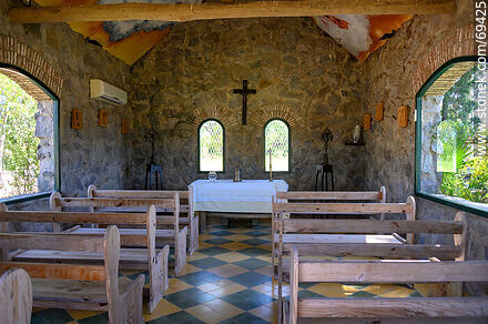 Chapel in Puerto Camacho - Department of Colonia - URUGUAY. Photo #69425