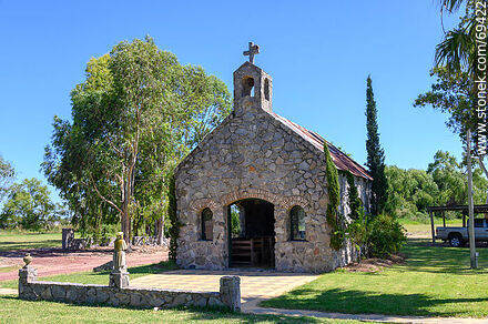 Chapel in Puerto Camacho - Department of Colonia - URUGUAY. Photo #69422