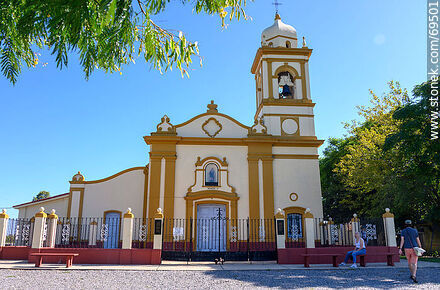 San Roque Chapel - Department of Colonia - URUGUAY. Photo #69501
