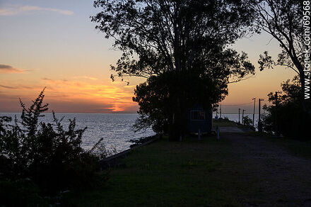 Sunset - Department of Colonia - URUGUAY. Photo #69568