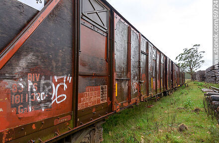 AFE freight cars - Department of Florida - URUGUAY. Photo #69724