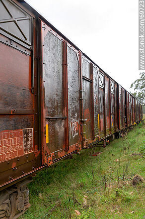 AFE freight cars - Department of Florida - URUGUAY. Photo #69723