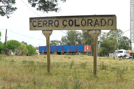 Estación Cerro Colorado - Departamento de Florida - URUGUAY. Foto No. 69712