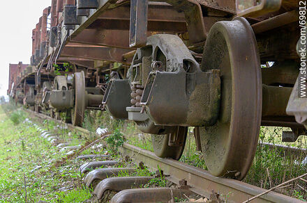Railway scrap - Department of Florida - URUGUAY. Photo #69812