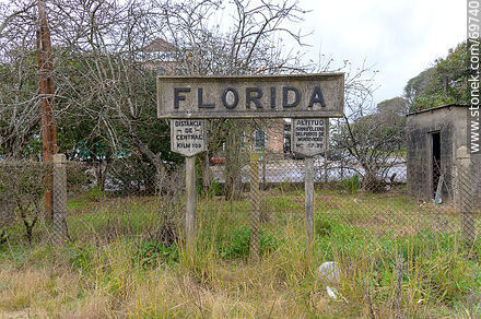 Florida Railroad Station - Department of Florida - URUGUAY. Photo #69740