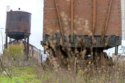 Former freight car - Department of Florida - URUGUAY. Photo #69800