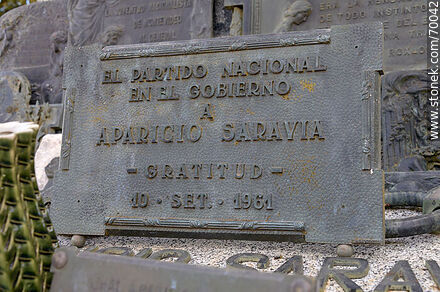 Cemetery. Pantheon of Aparicio Saravia - Department of Treinta y Tres - URUGUAY. Photo #70042