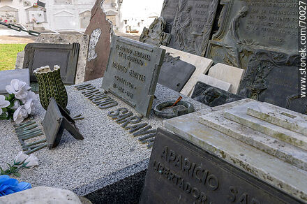 Cementerio. Panteón de Aparicio Saravia - Departamento de Treinta y Tres - URUGUAY. Foto No. 70027