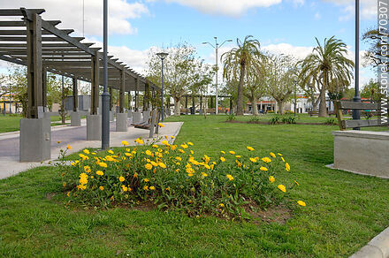 Plaza principal - Departamento de Lavalleja - URUGUAY. Foto No. 70307