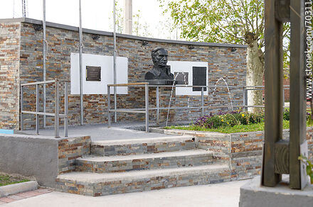 Plaza principal. Artigas - Departamento de Lavalleja - URUGUAY. Foto No. 70311