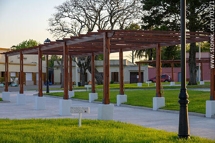 Plaza principal - Departamento de Lavalleja - URUGUAY. Foto No. 70371