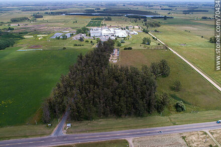 Aerial view of the San Jacinto frigidaire - Department of Canelones - URUGUAY. Photo #70434