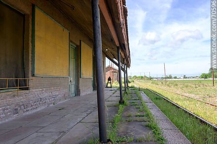 Antigua estación de ferrocarril de Montes - Departamento de Canelones - URUGUAY. Foto No. 70596