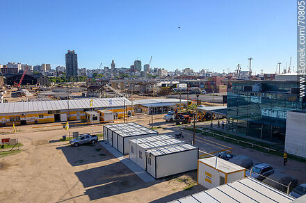 Year 2021 - Port promenade viaduct worksite - Department of Montevideo - URUGUAY. Photo #70805