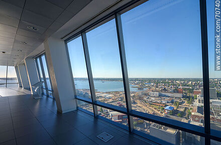 26th floor of the Telecommunications Tower - Department of Montevideo - URUGUAY. Photo #70740