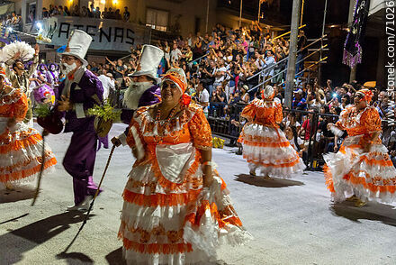 Llamadas parade 2018. Mamas viejas and the gramilleros - Department of Montevideo - URUGUAY. Photo #71026