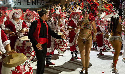 Llamadas 2018. Vedettes y tambores - Departamento de Montevideo - URUGUAY. Foto No. 71067