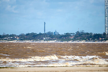 In the distance the antenna of Atlántida - Department of Canelones - URUGUAY. Photo #71154