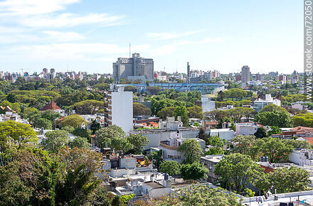 Estadio Centenario y Hospital de Clínicas - Departamento de Montevideo - URUGUAY. Foto No. 72050