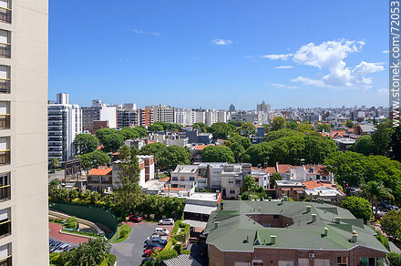 Top view of the Buceo neighborhood - Department of Montevideo - URUGUAY. Photo #72053